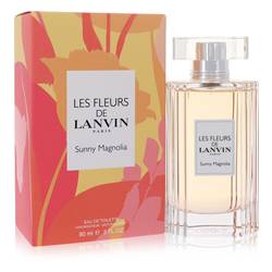 Les Fleurs De Lanvin Sunny Magnolia Eau De Toilette Spray By Lanvin