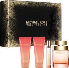 GIFT/SET MICHAEL KORS WONDERLUST 4 PCS.  3. Perfume By MICHAEL KORS For WOMEN