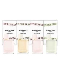 BURBERRY HER (W) 4PCS MINIATURE SET: 5ML HER EDP + 5ML HER EDP + 5ML LONDON DREAM + 5ML HER EDT FOR WOMEN. Perfume By  For WOMEN