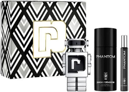 GIFT/SET PACO RABANNE PHANTOM 3 PCS  3.4 FL Perfume By PACO RABANNE For MEN