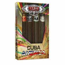 CUBA AMERICA(M)(W/B)(LI)4PC SET(4 X Perfume By CUBA For MEN