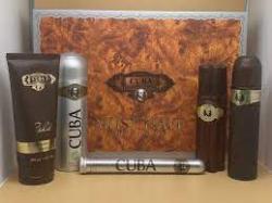 CUBA GOLD(M)5PC SET(LI)(3.4 6.7 6.7 3.3 1.17) Perfume By  For Men