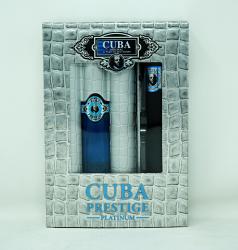 CUBA PRESTIGE PLATINUM(M)(W/B)2PC Perfume By  For MEN