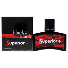 BLACK IS BLACK SUPERIOR 3.4O EDT FOR MEN. DEIGNER:NU Perfume By  For Kid