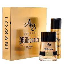 LOMANI AB SPIRIT FOR MENILLON SET 2PCS . Perfume By LOMANI For Kid